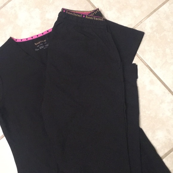 *SOLD*HeartSoul Scrub Set XXS⚫️ - Picture 5 of 5